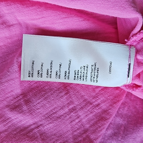 Free People We The Free Arden Tee Aurora Pink XS - Picture 7 of 10